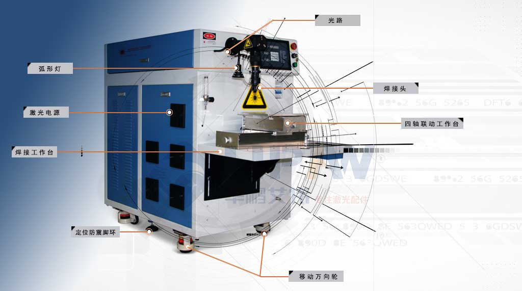 電池焊接機(jī)配件圖 電池焊接機(jī)配件圖